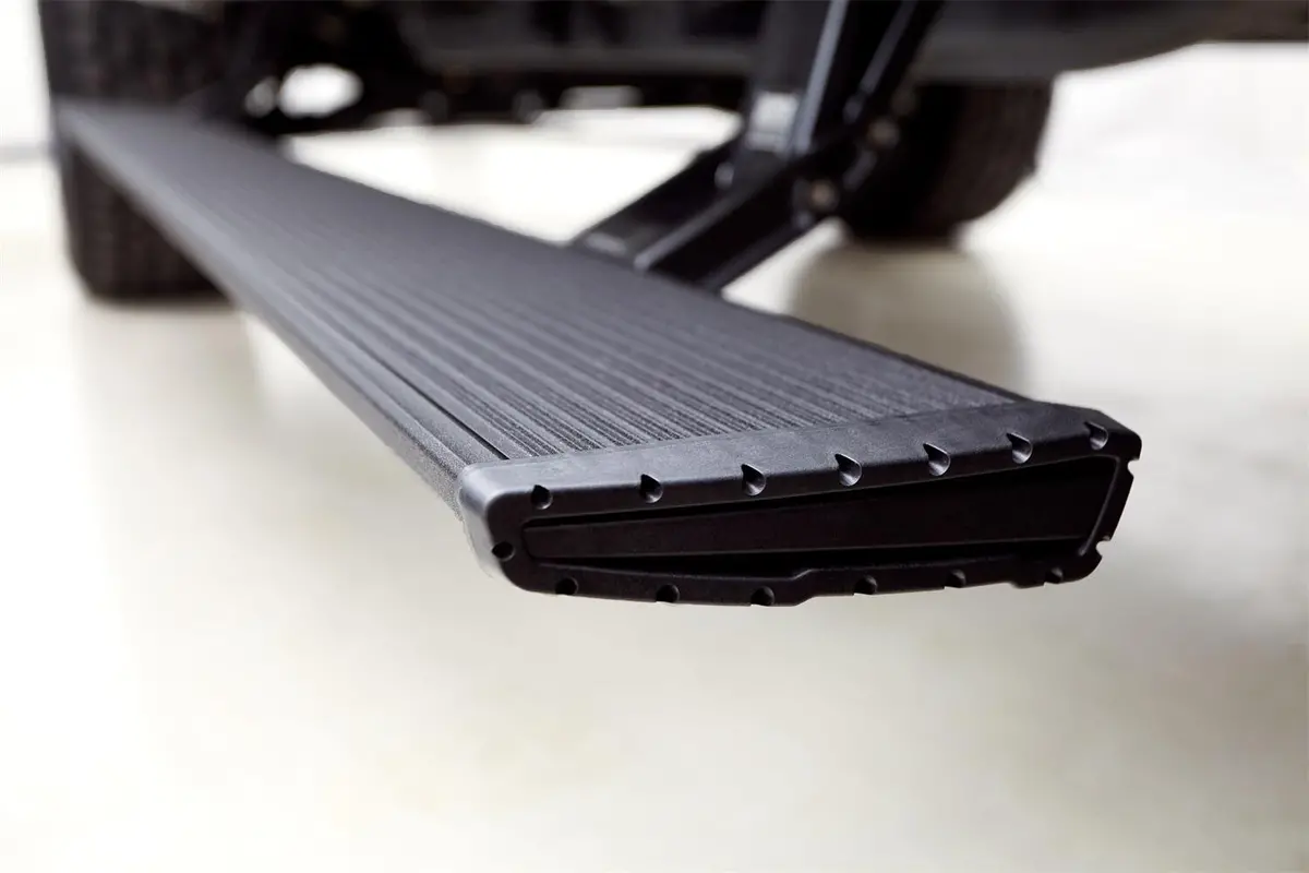 Powerstep Xtreme Running Boards Plug N Play System For 2014-2018 Silverado/Sierra 1500 (Incl 2019 Silverado Ld/Sierra Limited) 2015-2019 Silverado/Sierra 2500/3500 Excludes Dually Double/Crew Cab Amp Research 1