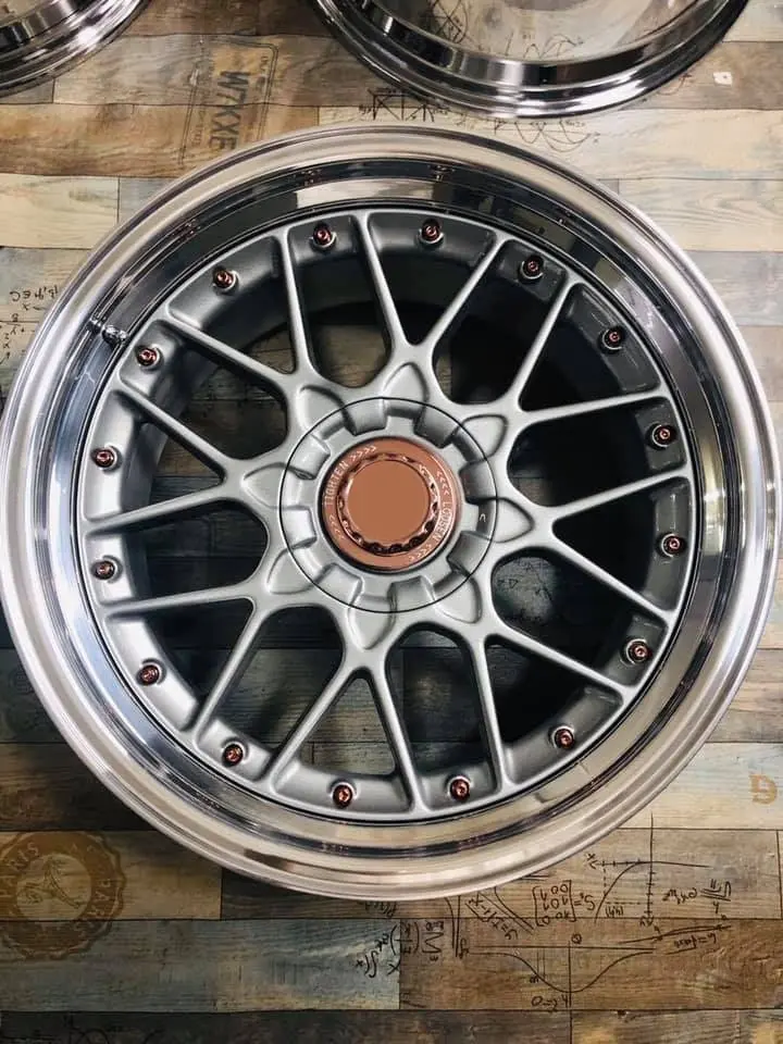 3-Piece Forged Wheels For Bmw E46 3-Series 1