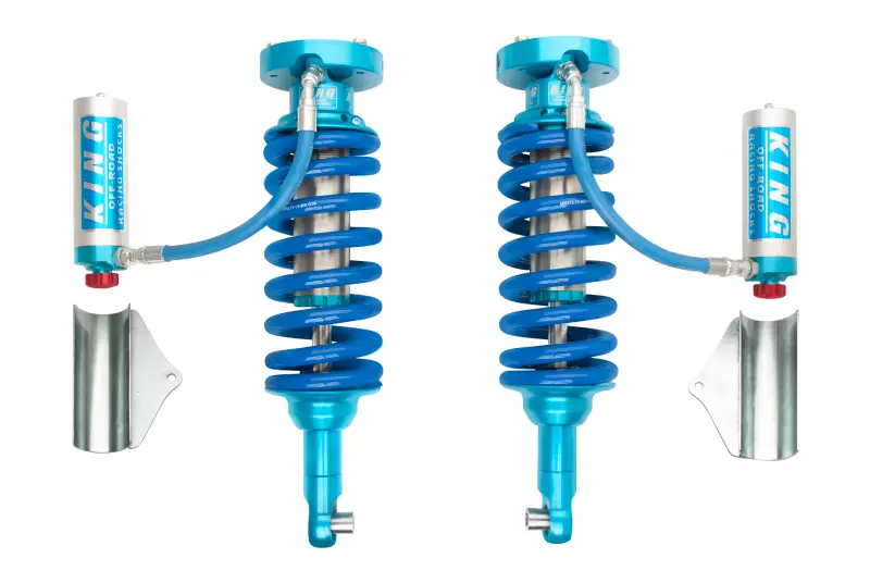 King Shocks 2016+ Nissan Titan Xd Front 2.5 Dia Remote Reservoir Coilover W/Adjuster (Pair) 1