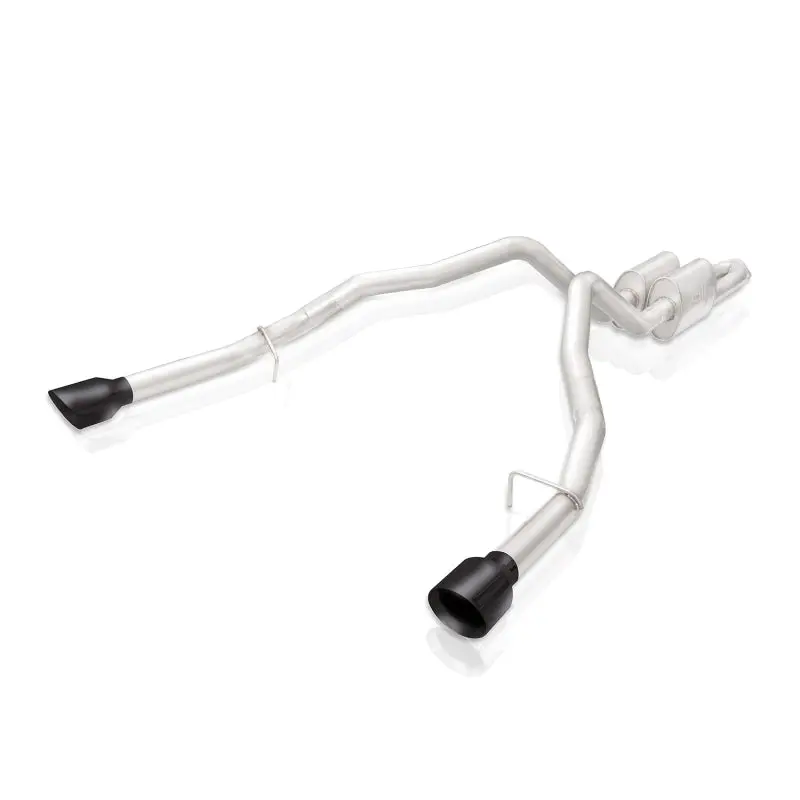 Stainless Works 2019+ Ram Legend Catback With Black Tips 1