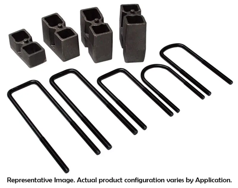 Skyjacker Suspension Block And U-Bolt Kit 1999-2005 Gmc Sierra 1500 4 Wheel Drive 1