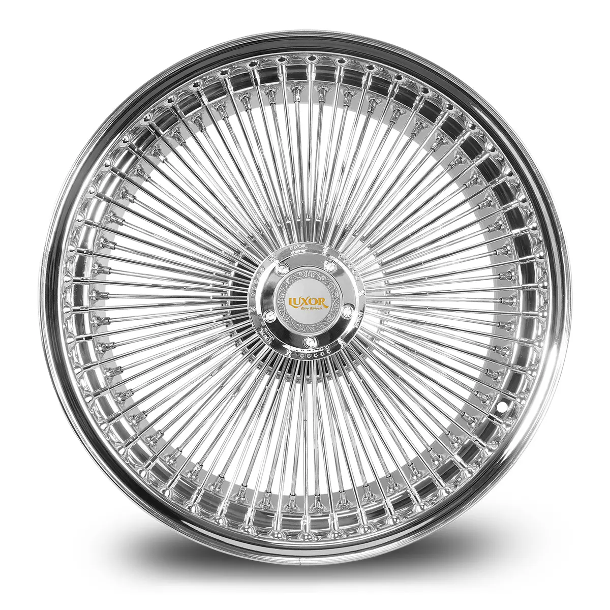 18X8 Fwd 100 Straight Lace Chrome 1