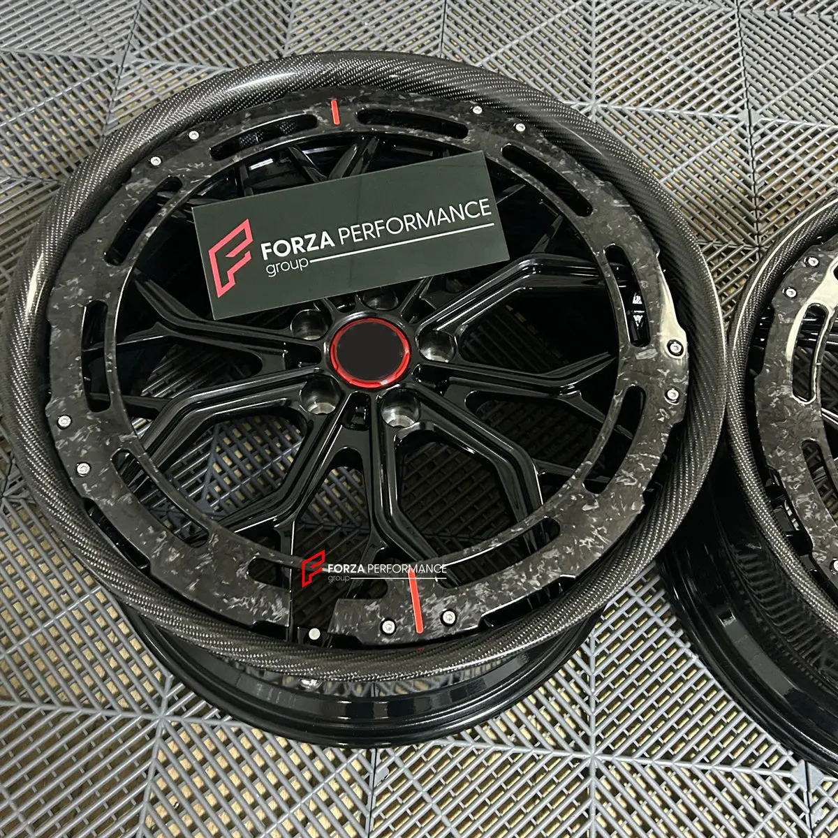 20 Inch Forged Wheels Rims With Aeroring For Lamborghini Huracan Lp580 2019 1