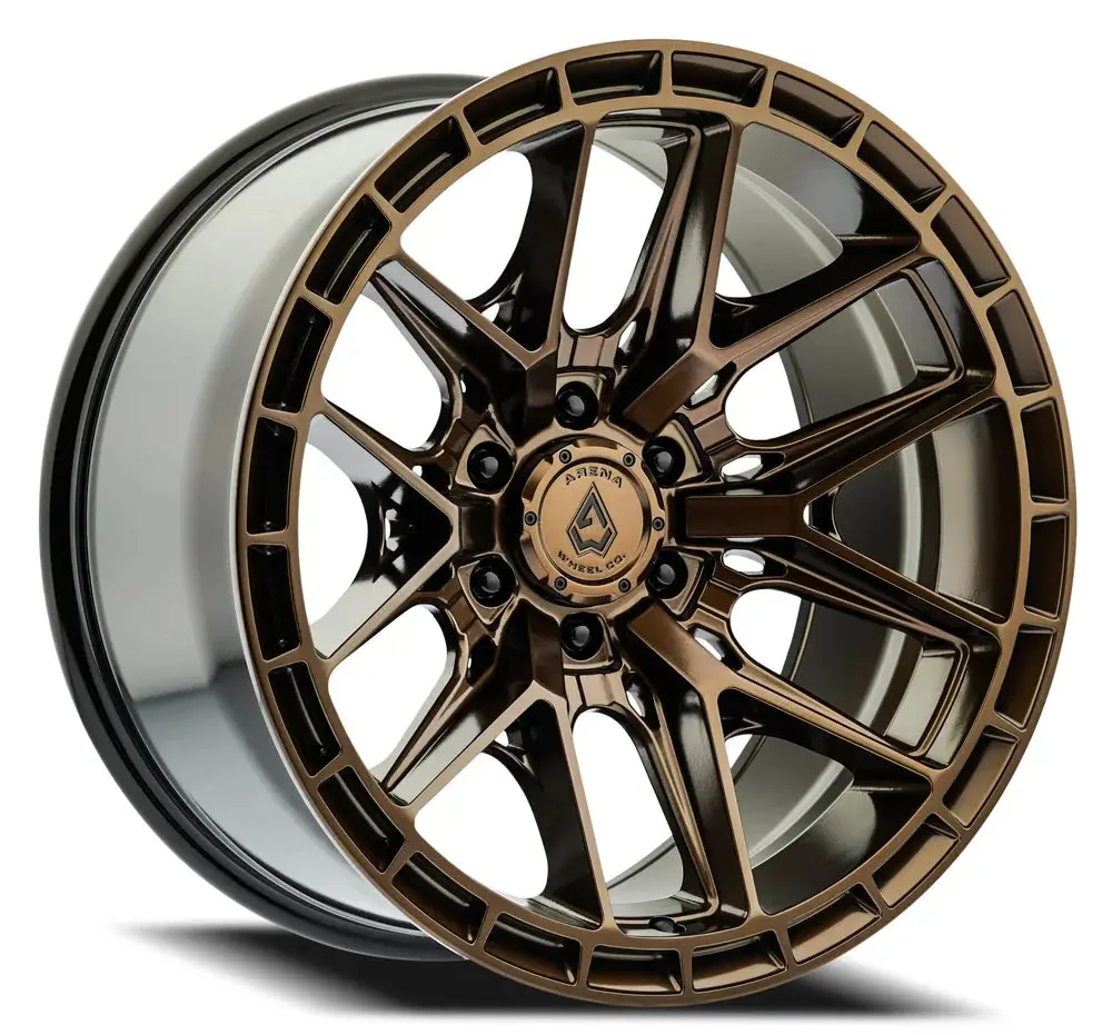 17X9 Arena A114 Battle Smoked Bronze Tint Clear Wheel 6X135 (+1Mm) 1