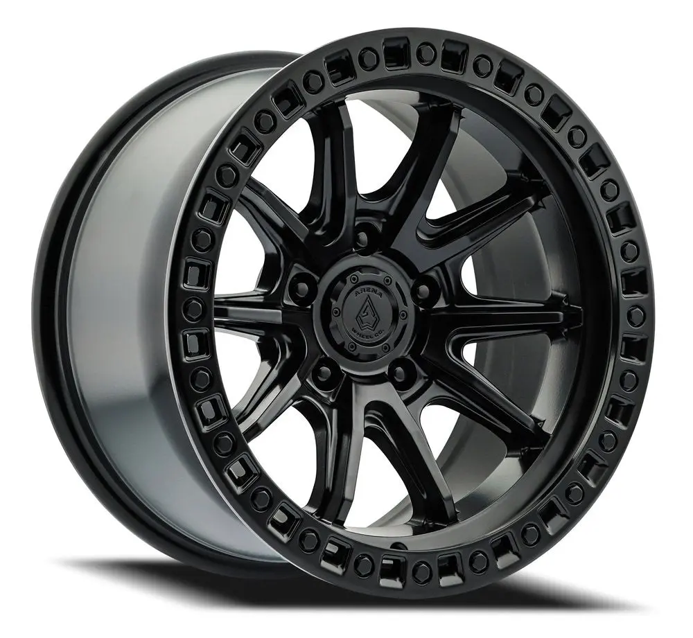 17X9 Arena A103 Mission Satin Black Wheel 8X165.1 (+0Mm) 1