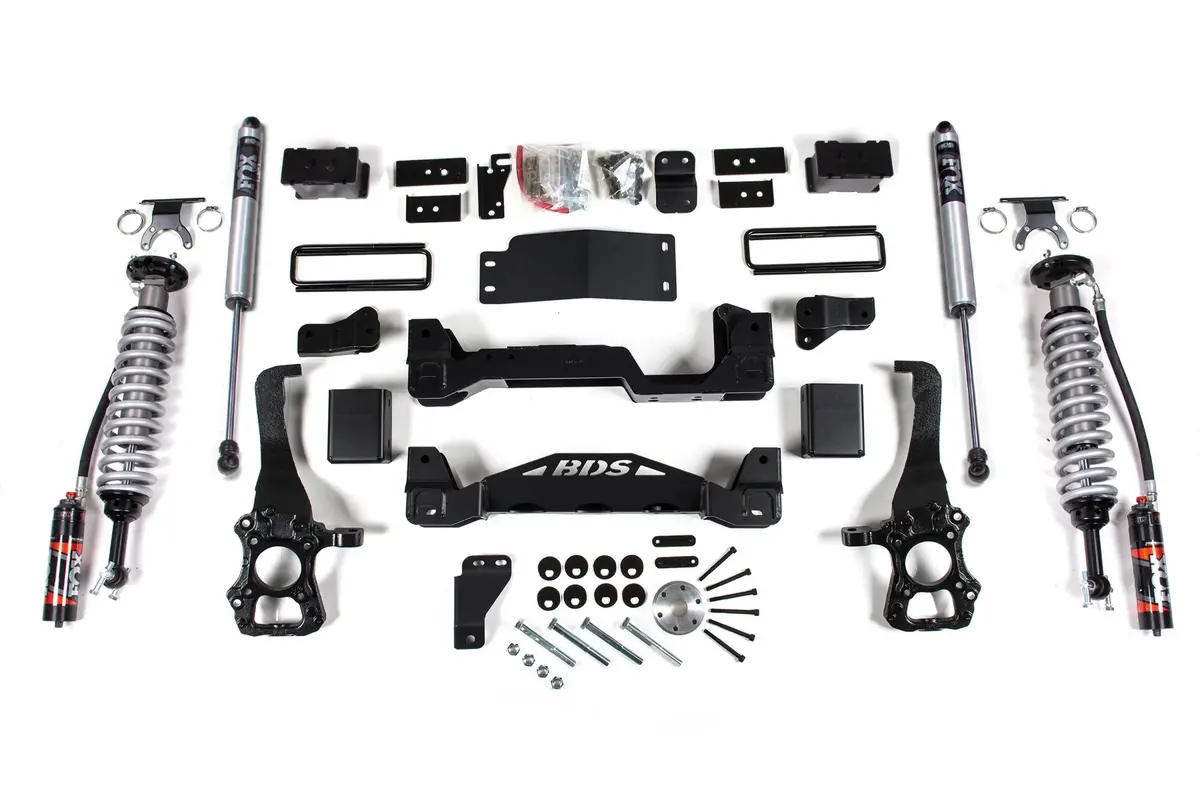 6 Inch Lift Kit Fox 2.5 Performance Elite Coil-Over Ford F150 15-20 4Wd 1