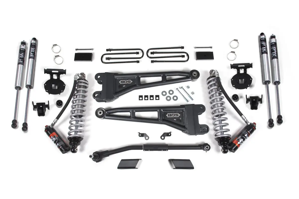 3 Inch Lift Kit W/ Radius Arm Fox 2.5 Performance Elite Coil-Over Conversion Ford F250/F350 Super Duty 20-22 4Wd Diesel 1