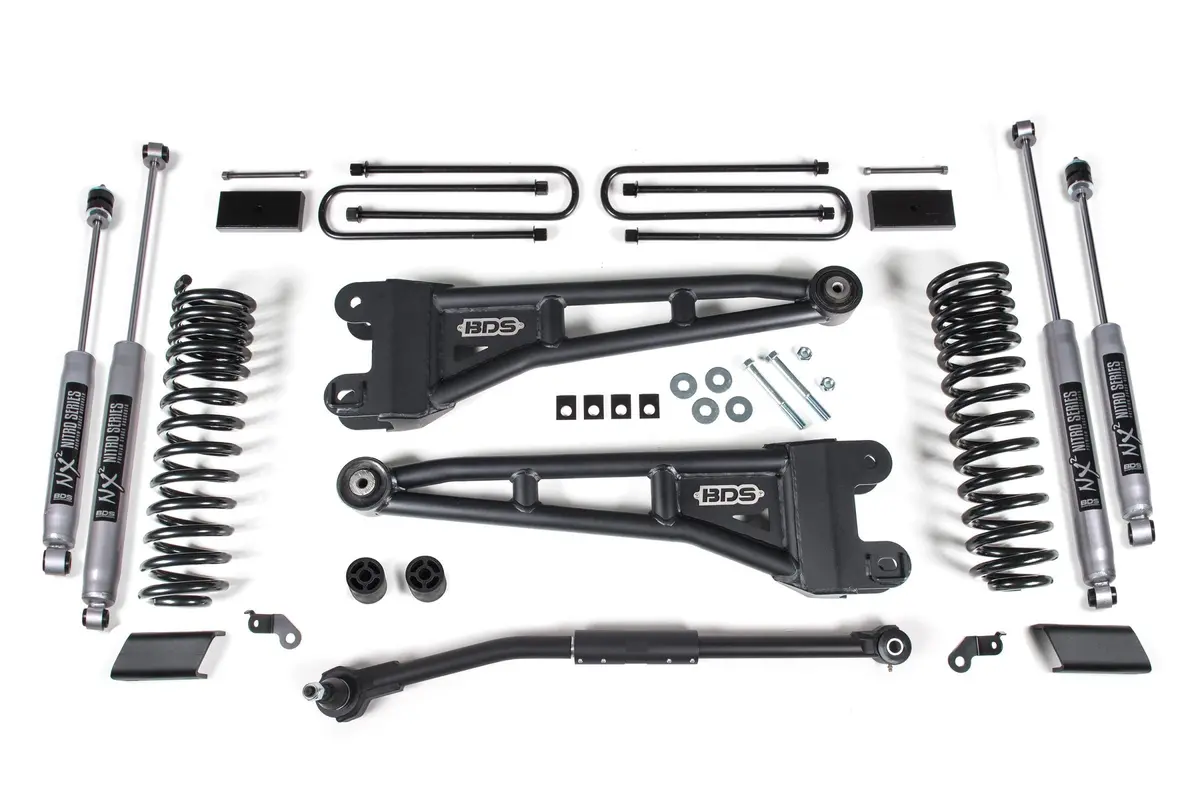 3 Inch Lift Kit W/ Radius Arm Ford F250/F350 Super Duty 20-22 4Wd Diesel Fox 2.0 Performance Shocks 1