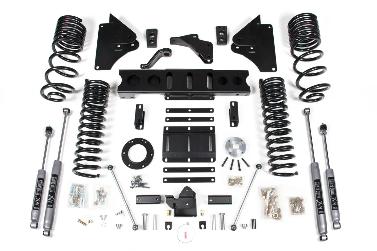 6 Inch Lift Kit Ram 2500 14-18 4Wd Diesel Fox 2.0 Performance Shocks 1