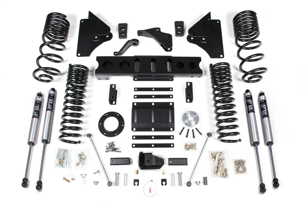 5.5 Inch Lift Kit Ram 2500 14-18 4Wd Gas Fox 2.0 Performance Shocks 1