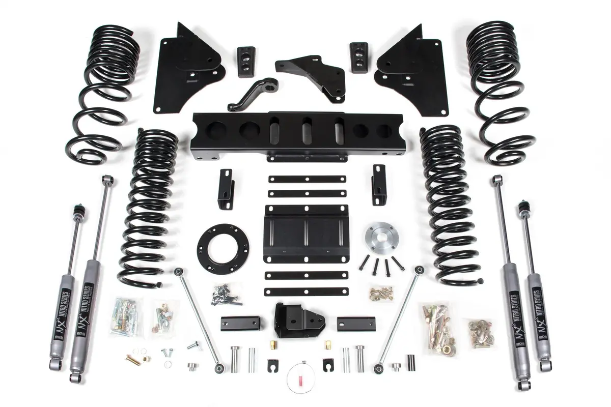 5.5 Inch Lift Kit Ram 2500 14-18 4Wd Gas Nx2 Nitro Shocks 1