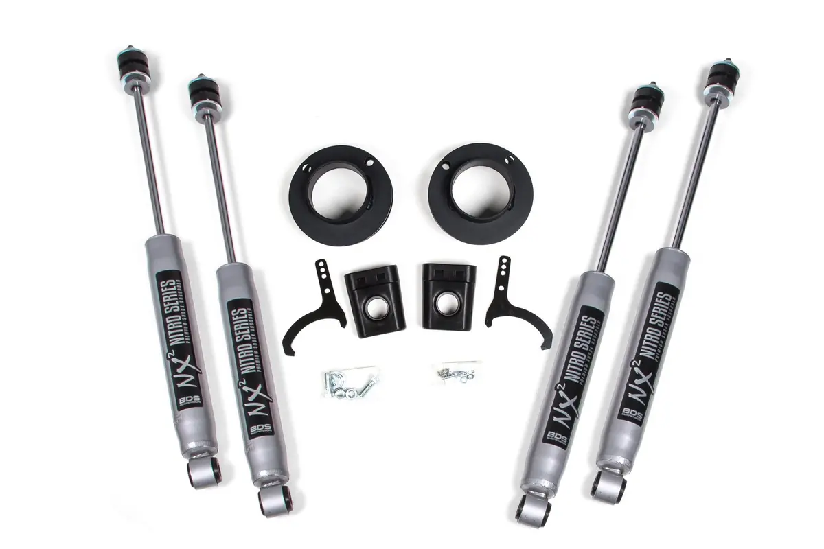 2 Inch Leveling Kit Ram 2500 W/ Rear Air Ride 14-24 4Wd W/ Fox 2.0 Performance Shocks 1
