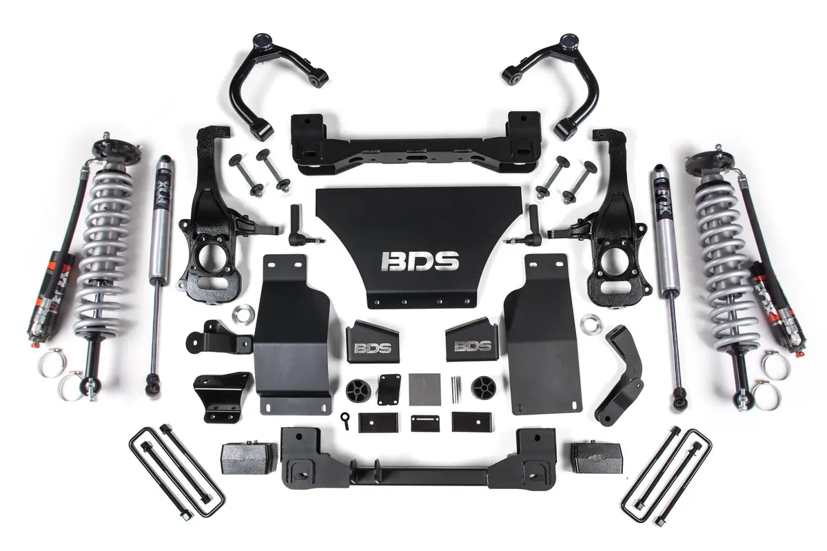 2.5 Inch Lift Kit Fox 2.0 Performance Coil-Over Chevy Trail Boss Or Gmc At4 1500 19-24 4Wd Gas 1