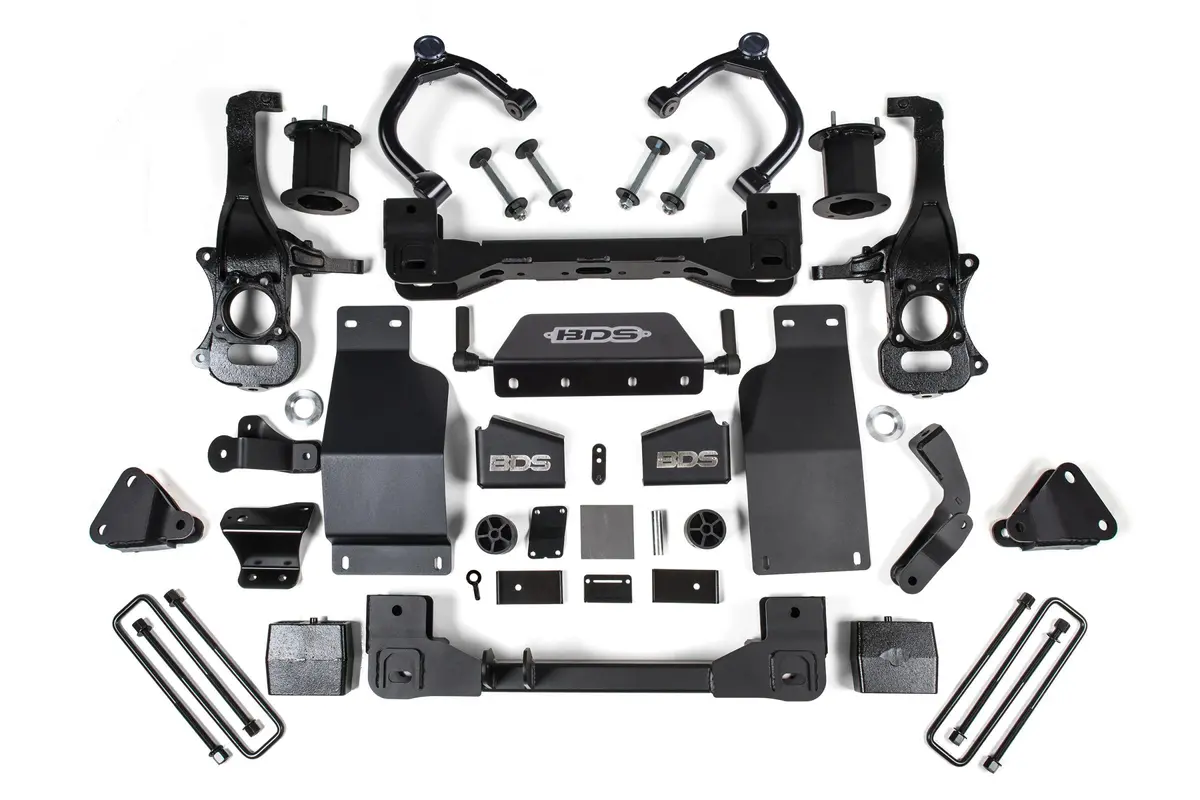 6 Inch Lift Kit Adaptive Ride Control Only Chevy Silverado High Country Or Gmc Denali 1500 19-24 4Wd Diesel 1