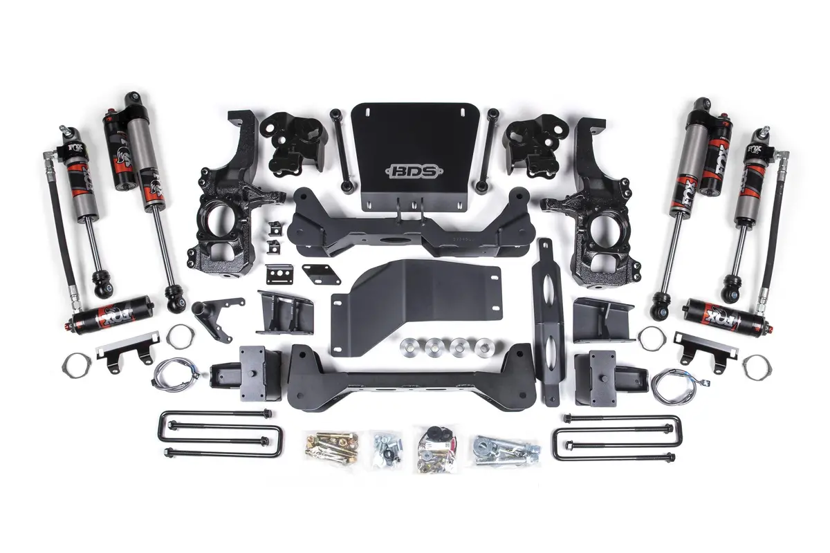 5 Inch Lift Kit Fox Performance Elite Silverado/Sierra 2500Hd/3500Hd 20-24 4Wd 5 Inch Block Without Overload 1