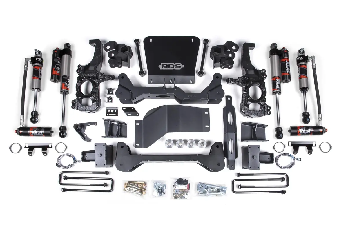 6.5 Inch Lift Kit Fox Performance Elite Silverado/Sierra 2500Hd/3500Hd 20-24 4Wd 6 Inch Block Kit Without Overload 1