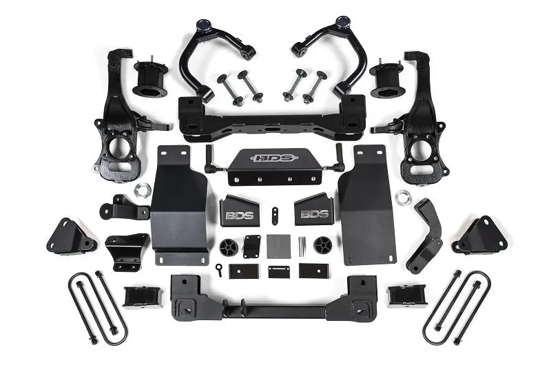 2025-Up Silverado/Sierra 1500 4Wd 4 Inch Suspension Lift Kit W/Arc 3.0 Diesel / 2.7 Gas 3 Inch Rear Block Spacer Front Bds Suspension 1