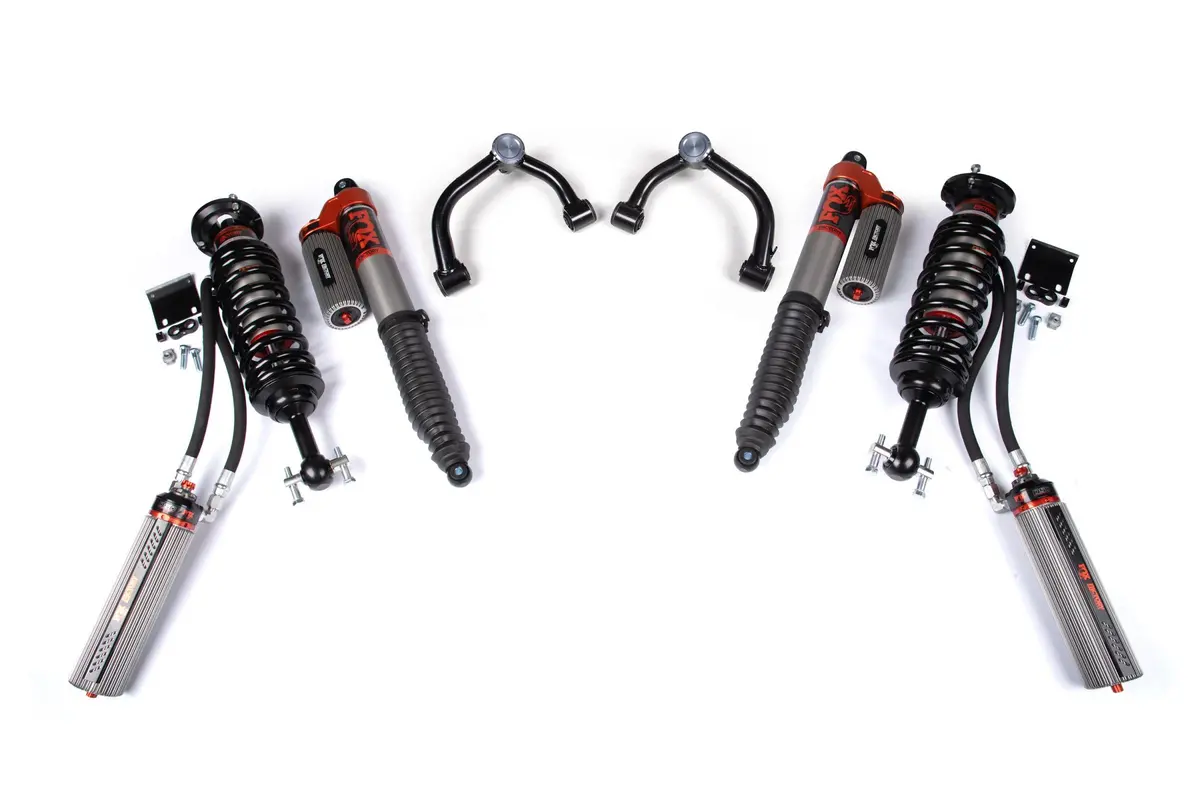 2.5 Inch Leveling Kit Fox 3.0 Bypass Factory Race Series Ford F150 21-24 4Wd No Uca Sensor 1