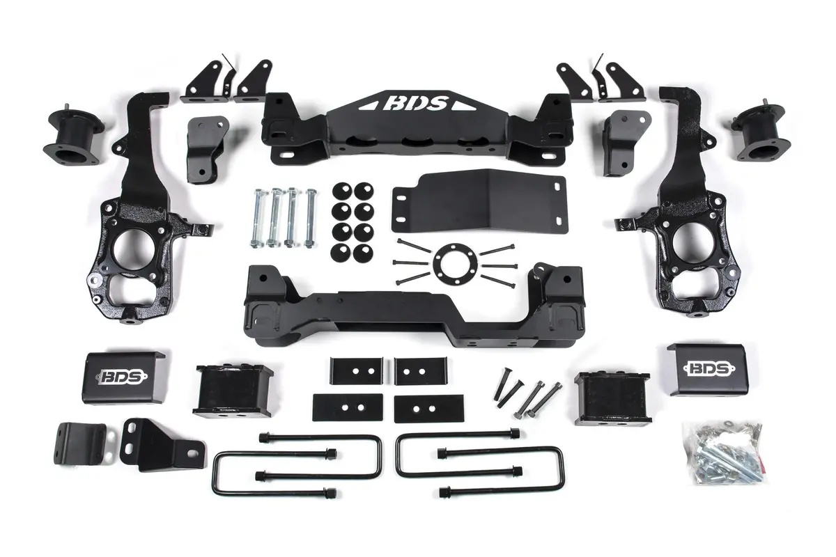 6 Inch Lift Kit Ford F150 21-24 4Wd Ccd Equipped Bds Suspension 1