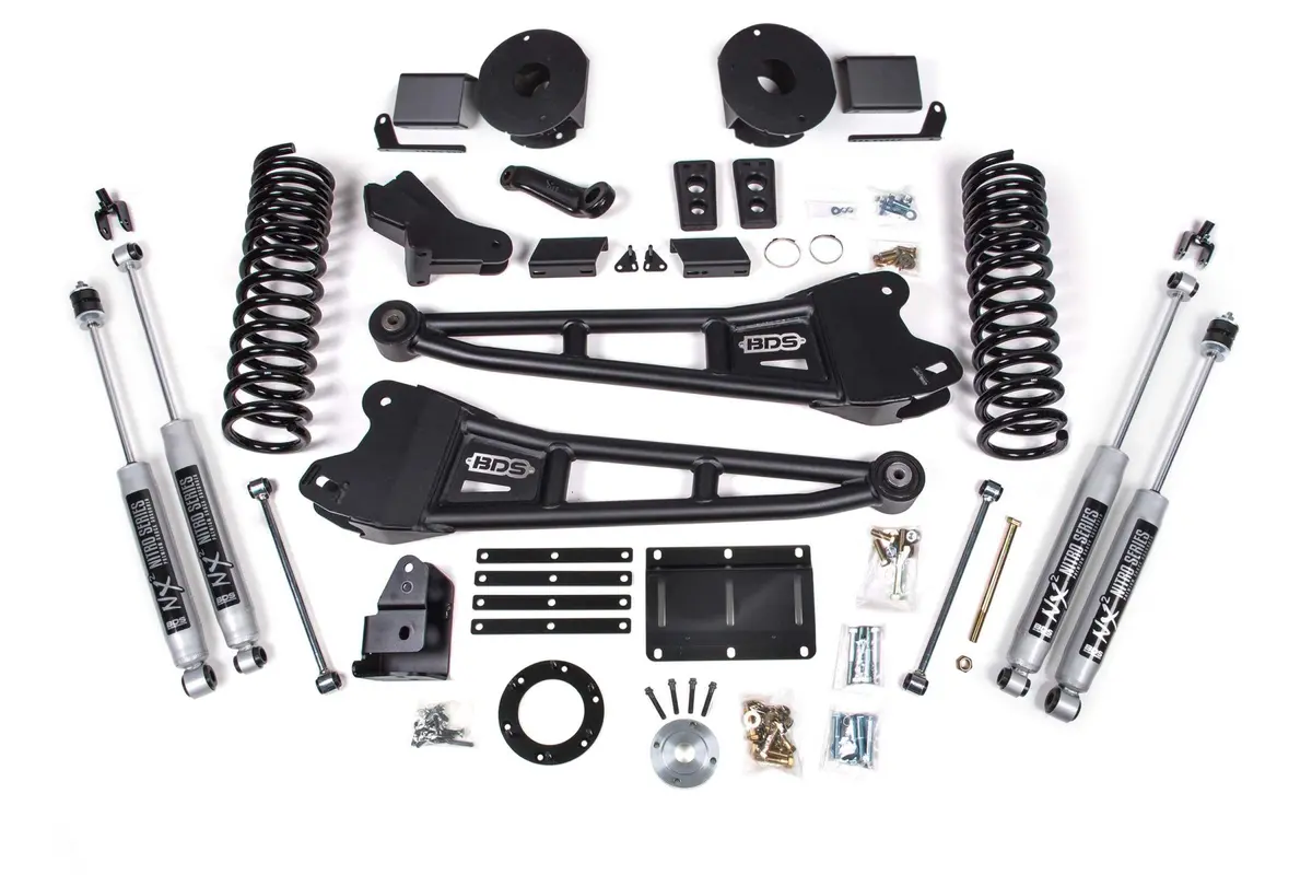6 Inch Lift Kit W/ Radius Arm Ram 2500 W/ Rear Air Ride 14-18 4Wd Diesel Nx2 Nitro 1