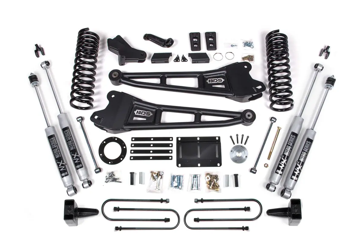 6 Inch Lift Kit W/ Radius Arm Ram 3500 13-18 4Wd Diesel Nx2 Nitro 1