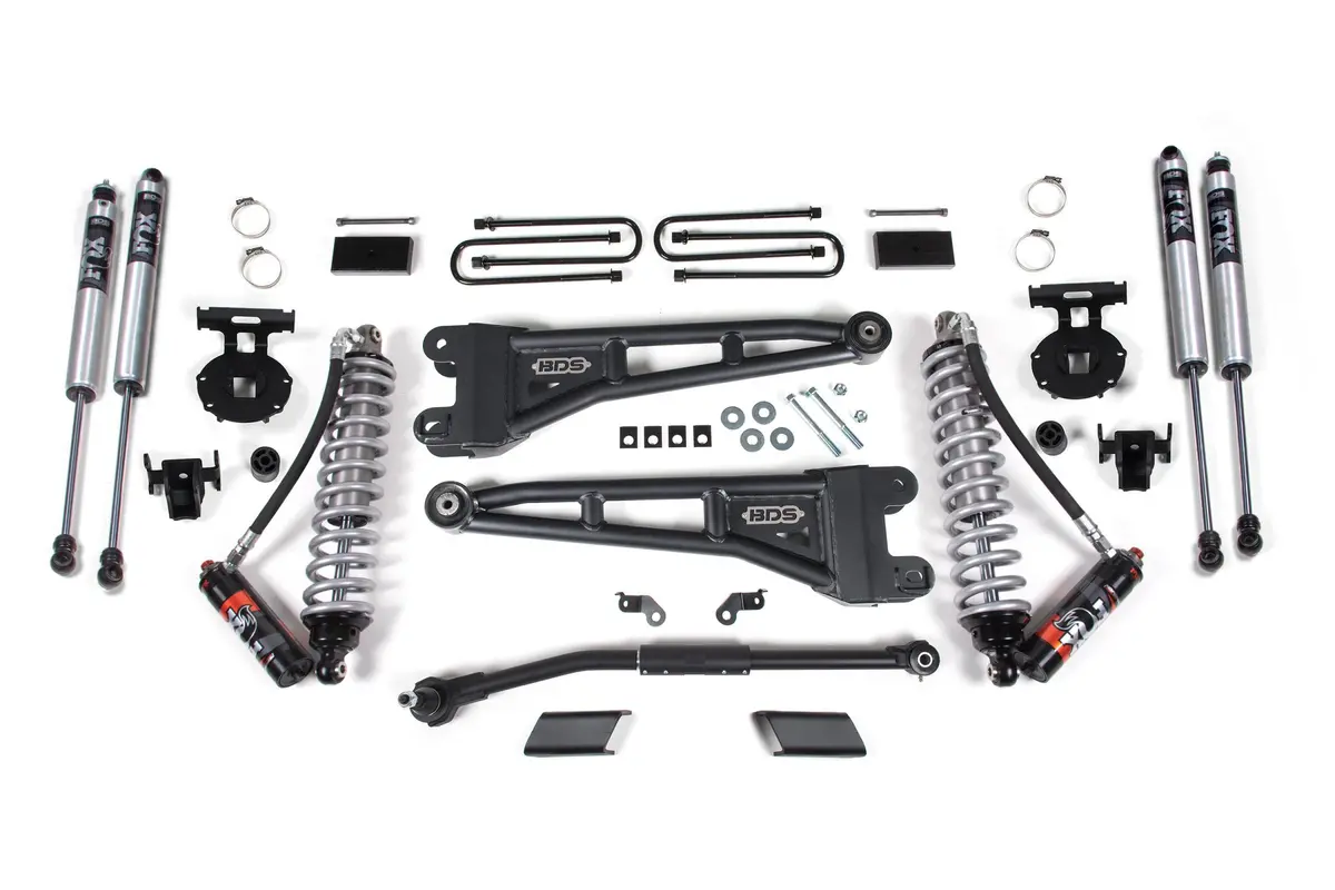 3 Inch Lift Kit W/ Radius Arm Fox 2.5 Coil-Over Conversion Performance Elite Ford F250/F350 Super Duty 23-24 4Wd 1