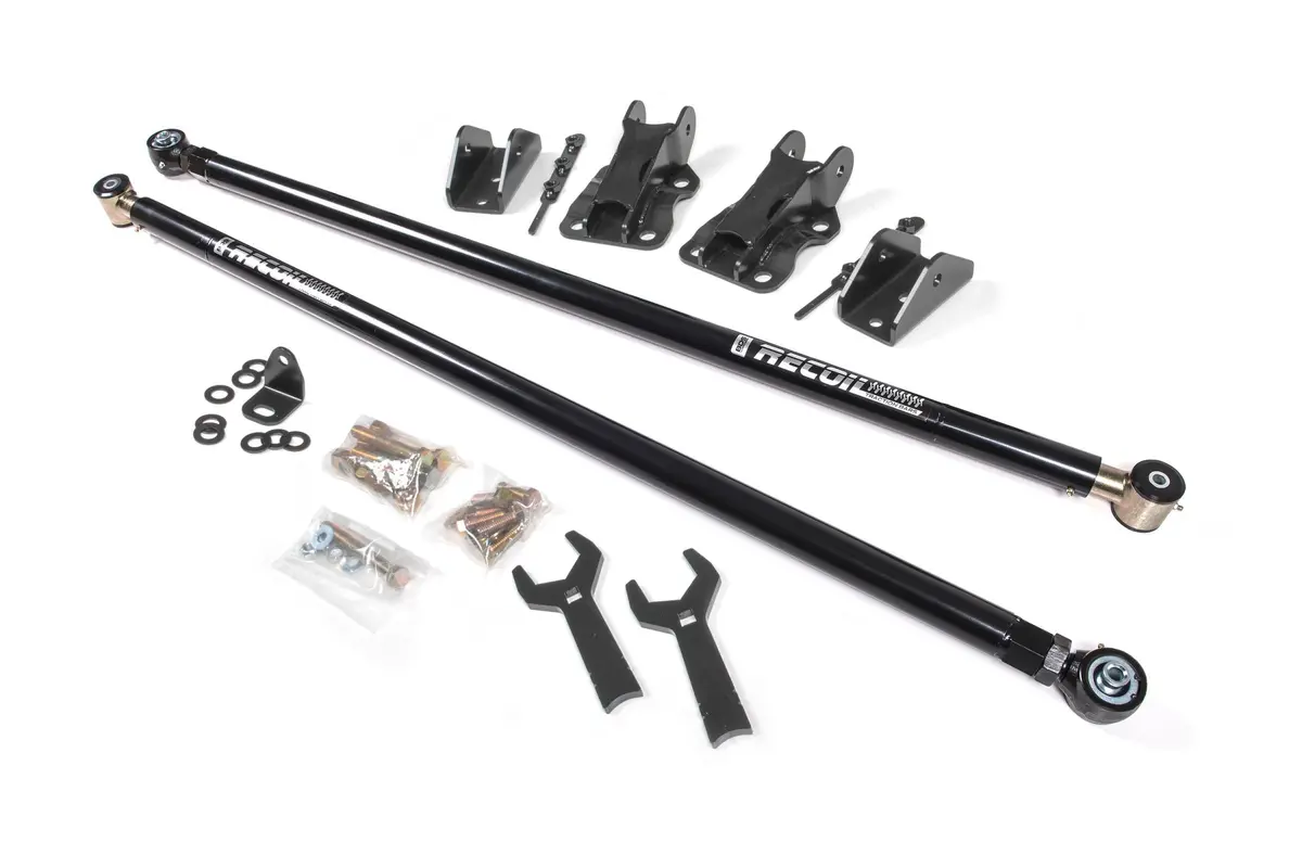 Recoil Traction Bar Kit Ford F250/F350 Super Duty 17-24 W/ 3.5-4 In Axle 1