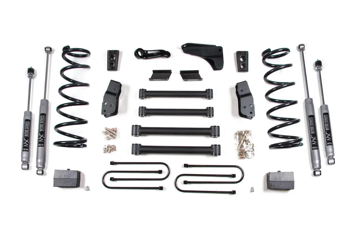 6 Inch Lift Kit Dodge Ram 2500 09-13 4Wd Diesel Block 3.5 Inch Axle Fox 2.0 Performance 1