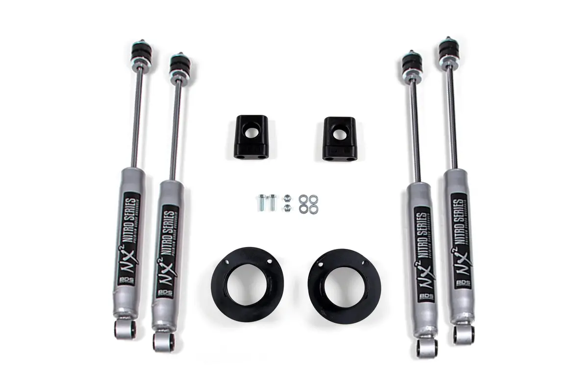 2 Inch Leveling Kit Ram 2500 14-24 4Wd Fox 2.0 Performance Shocks 1