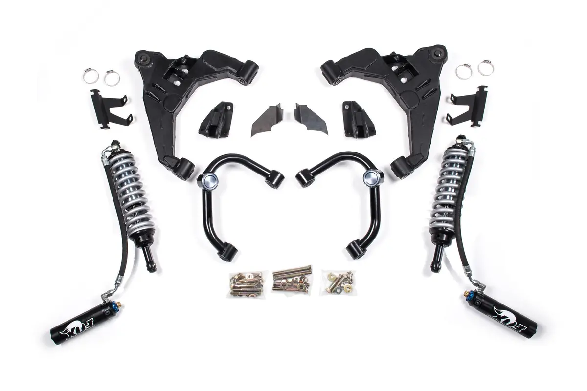 Fox 2.5 Coil-Over Conversion Upgrade 6.5 Inch Lift Factory Series Silverado/Sierra 2500Hd/3500Hd 11-19 4Wd Fox 2.5 Performance Shocks Diesel Fox 2.5 Performance Shocks 1