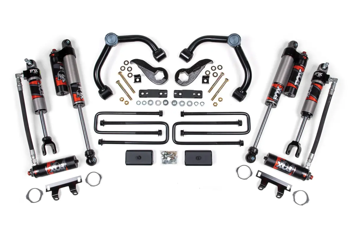 3 Inch Lift Kit Fox Performance Elite Silverado/Sierra 2500Hd/3500Hd 20-24 3 Inch Block With Overload 1