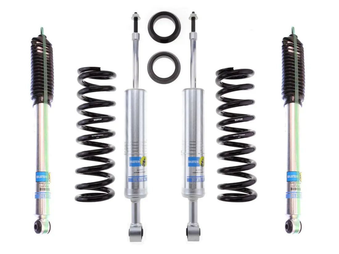 16-23 Toyota Tacoma 6 Lug Leveling Kit With Bilstein 6112 Struts/ Rear 5100 Shocks 1