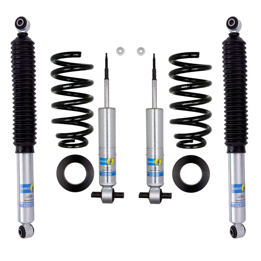 07-13 Gm 1500 Leveling Kit With Bilstein 6112 Struts/ Rear 5100 Shocks 1