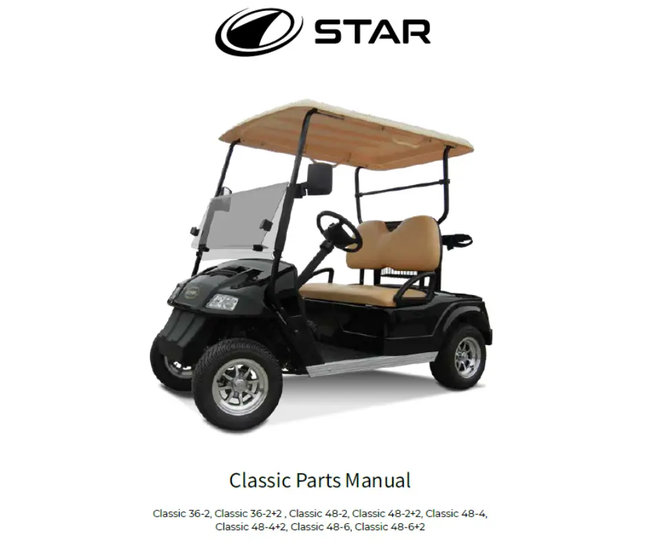 2022 Star Ev Classic Parts Manual 1