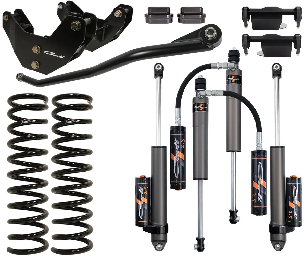 Pathfinder System Base 3.25 Lift 2013-26 Ram 3500 Non-Air Assist Carli Suspension 1
