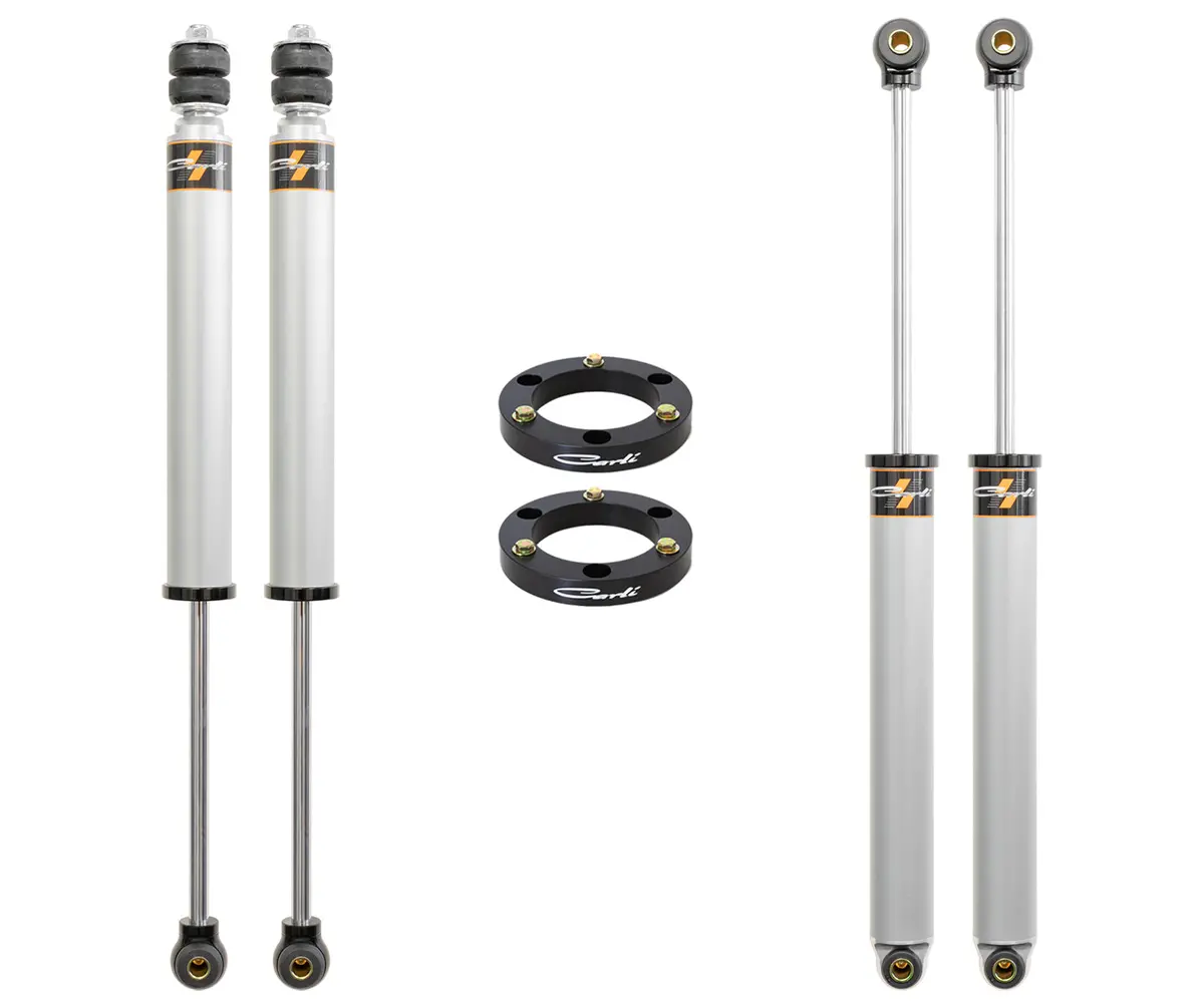 Commuter 2.0 Shock Package 3 Inch Lift 10 Inch Up Front And 11.3 Inch Rear 03-13 Ram 2500/3500 Diesel Carli Suspension 1