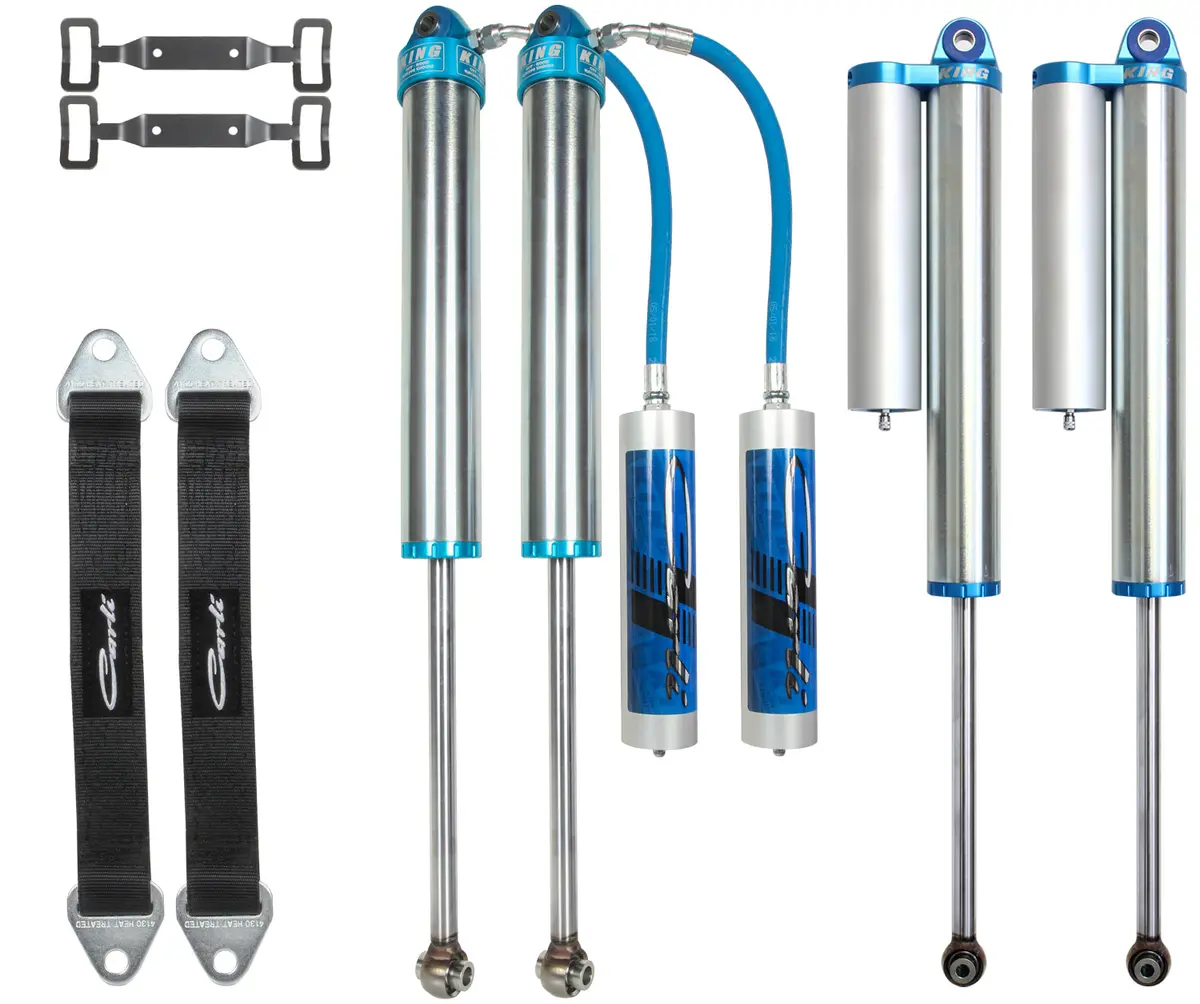 Performance 2.5 Shock Set Long Arm Valving 2003-12 Ram 2500/3500 Diesel Carli Suspension 1