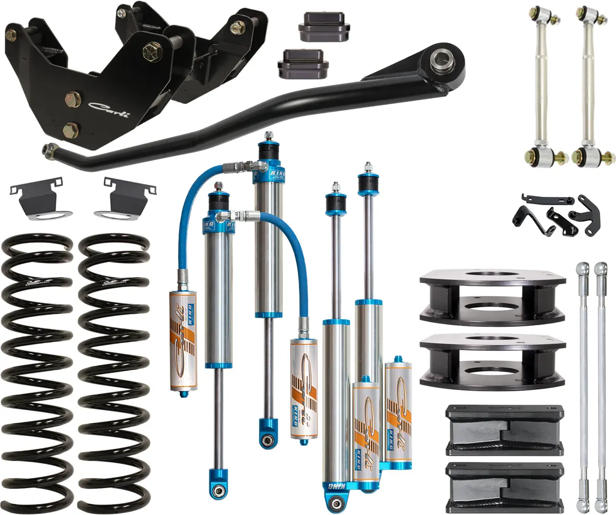 Pintop 2.5 Leveling System Base 2.5 Lift 2014-26 Ram 2500 Air Rear Carli Suspension 1