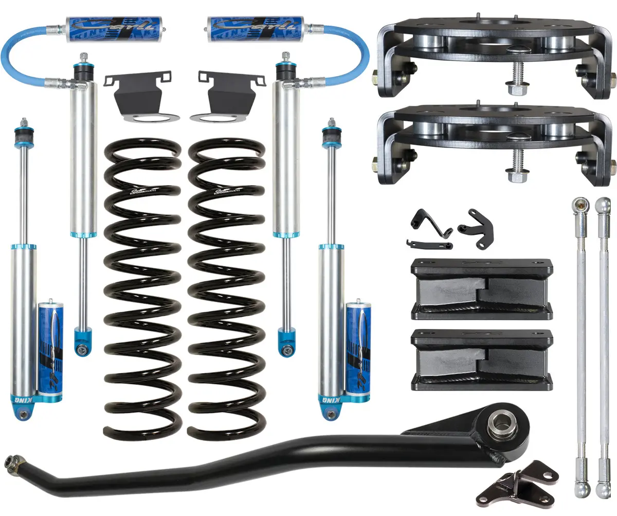 Pintop 2.5 Leveling System Base 2.5 Lift 2014-25 Ram 2500 Air Rear Carli Suspension 1