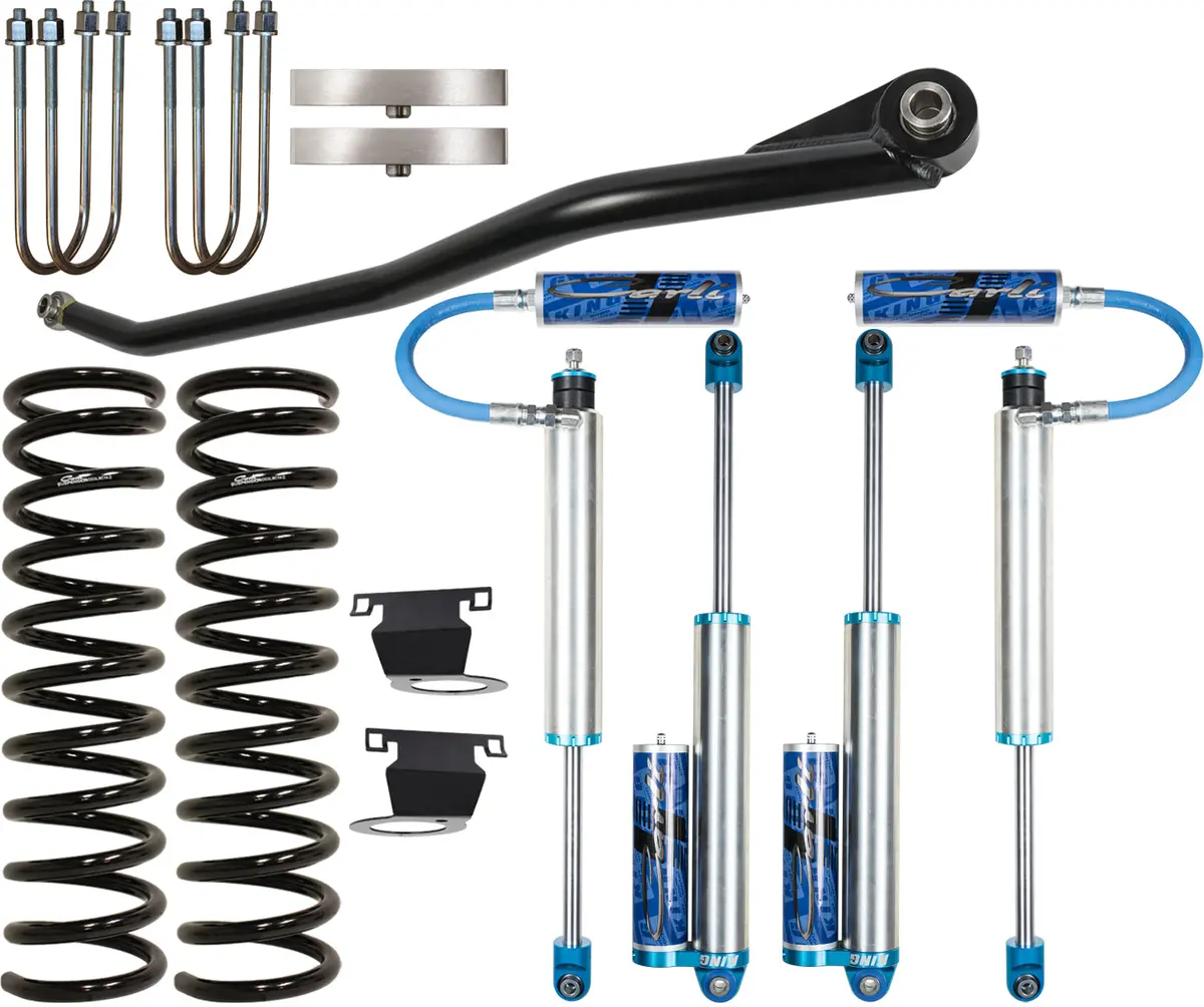 Pintop 2.5 Leveling System Base 2.5 Inch Lift 2019+ Ram 3500 Diesel 4X4 Carli Suspension 1