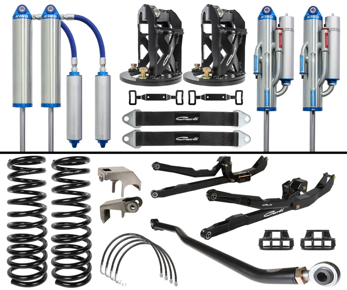 Unchained 3.5 System Base 3 Lift 12-13 Ram 2500/3500 Diesel Long Arm Carli Suspension 1
