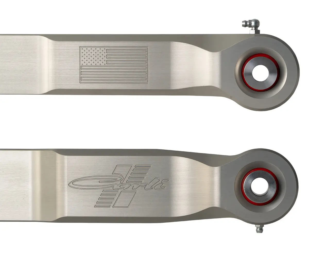 10-12 Ram 2500/3500 4X4 Ram Billet High Clearance Extended Control Arms Clear Anodized Finish Carli Suspension 1