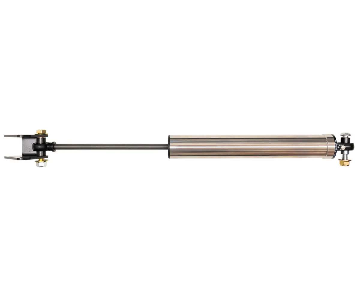 Stainless Low-Mount Steering Stabilizer 2013-2023 Ram 2500/3500 Carli Suspension 1