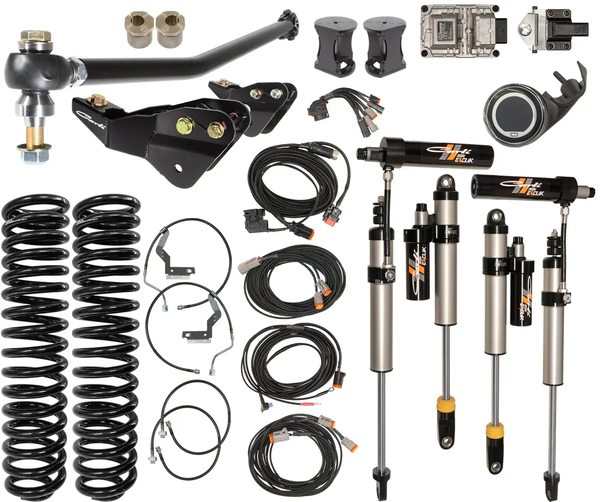 E-Venture System Base 4.5/5.5 Lift 2017-22 Ford F250/F350 Diesel 4X4 Carli Suspension 1