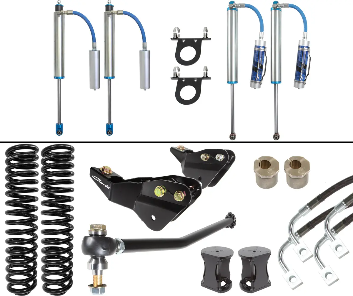 Pintop Suspension System Base 4.5/5.5 Lift 17-22 Ford F250/350 Diesel Carli Suspension 1