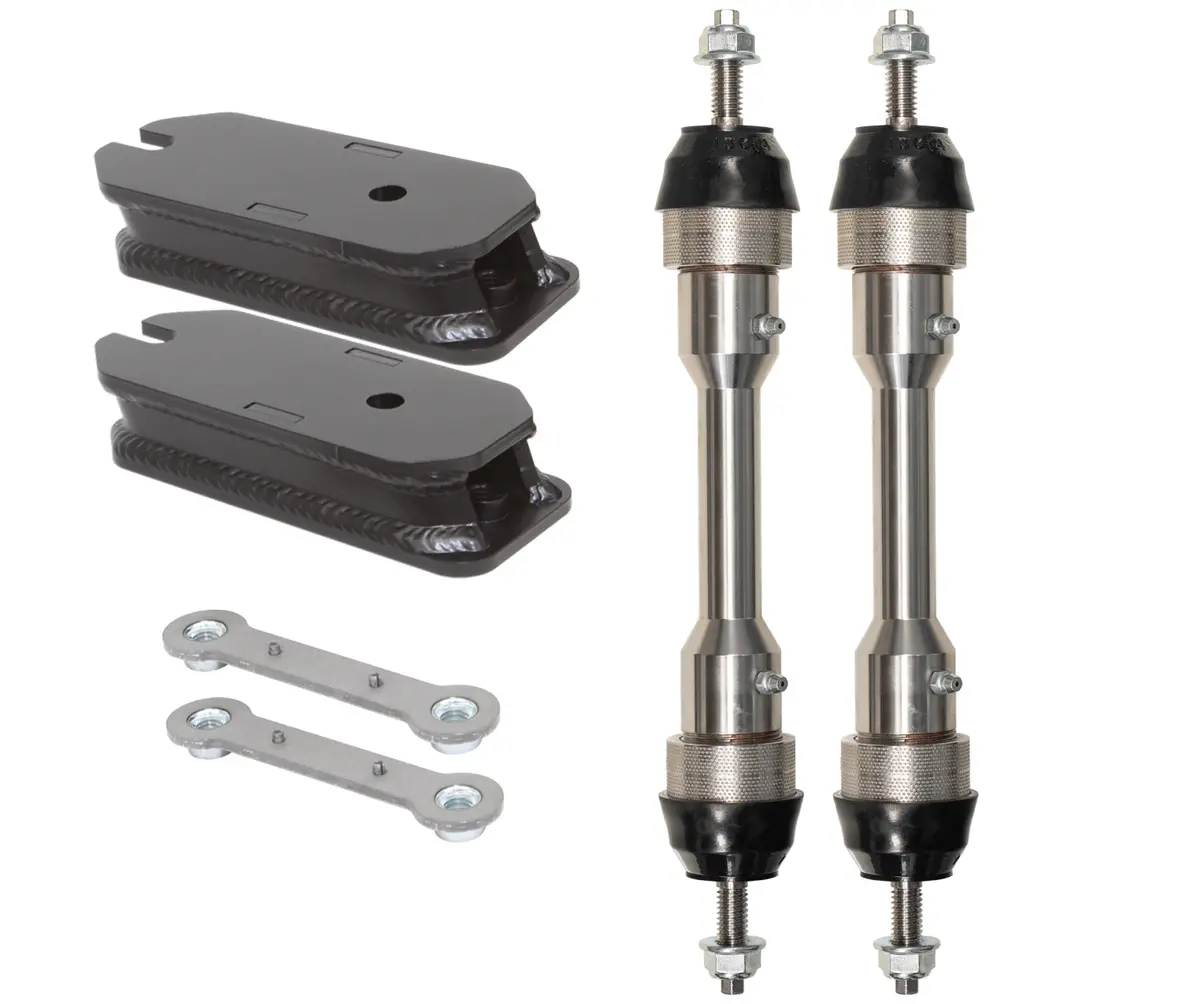 Extended End Link & Drop Bracket Kit 4.5-5.5 Inch Lift Ford 17-26 F250/F350 Carli Suspension 1