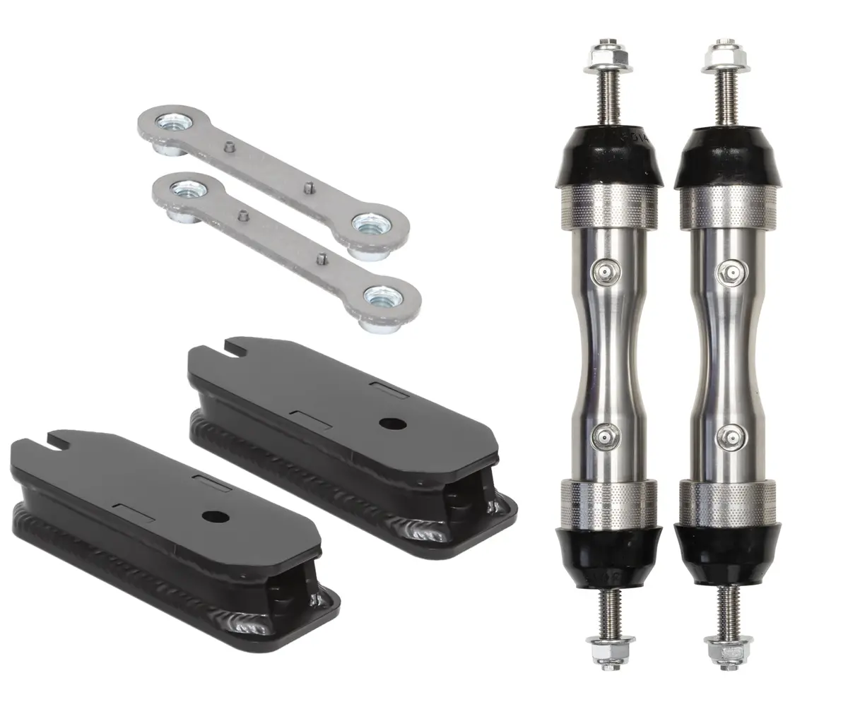 Extended End Link & Drop Brackets Leveling Carli Suspension 1