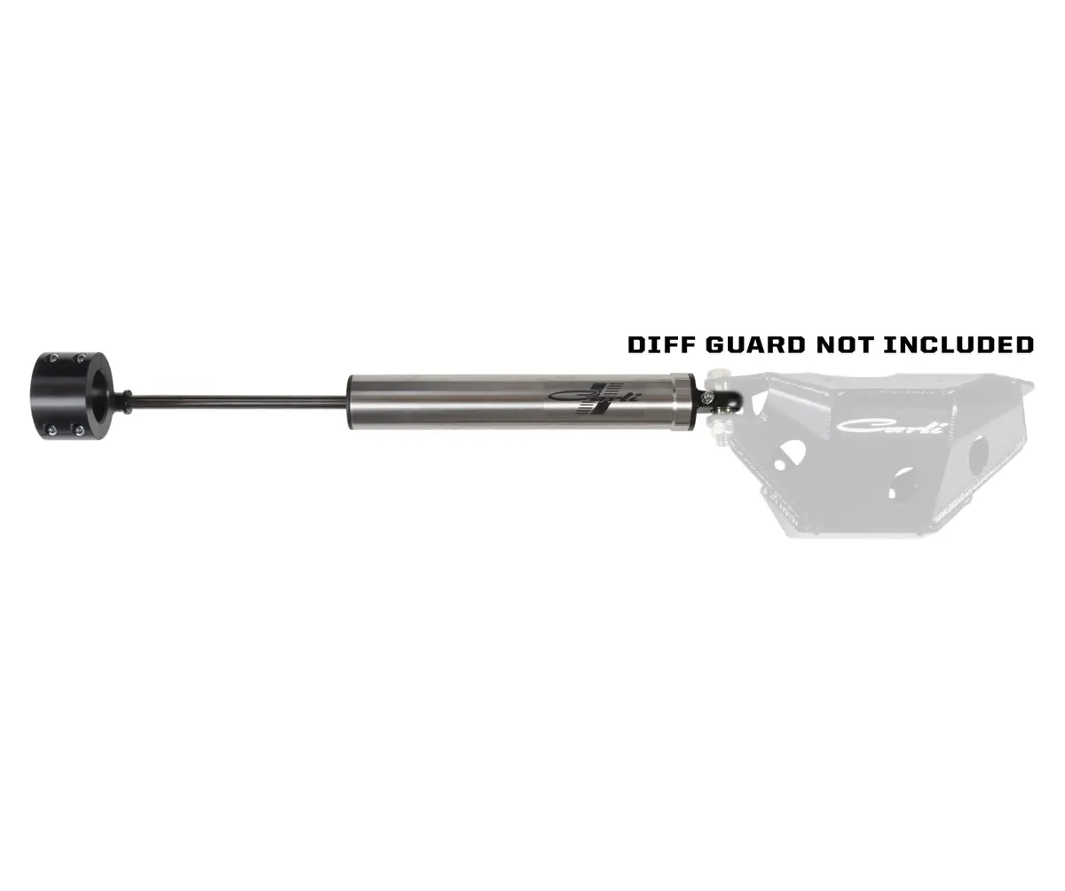 Low Mount Steering Stabilizer Without Differential Guard Carli Suspension 1