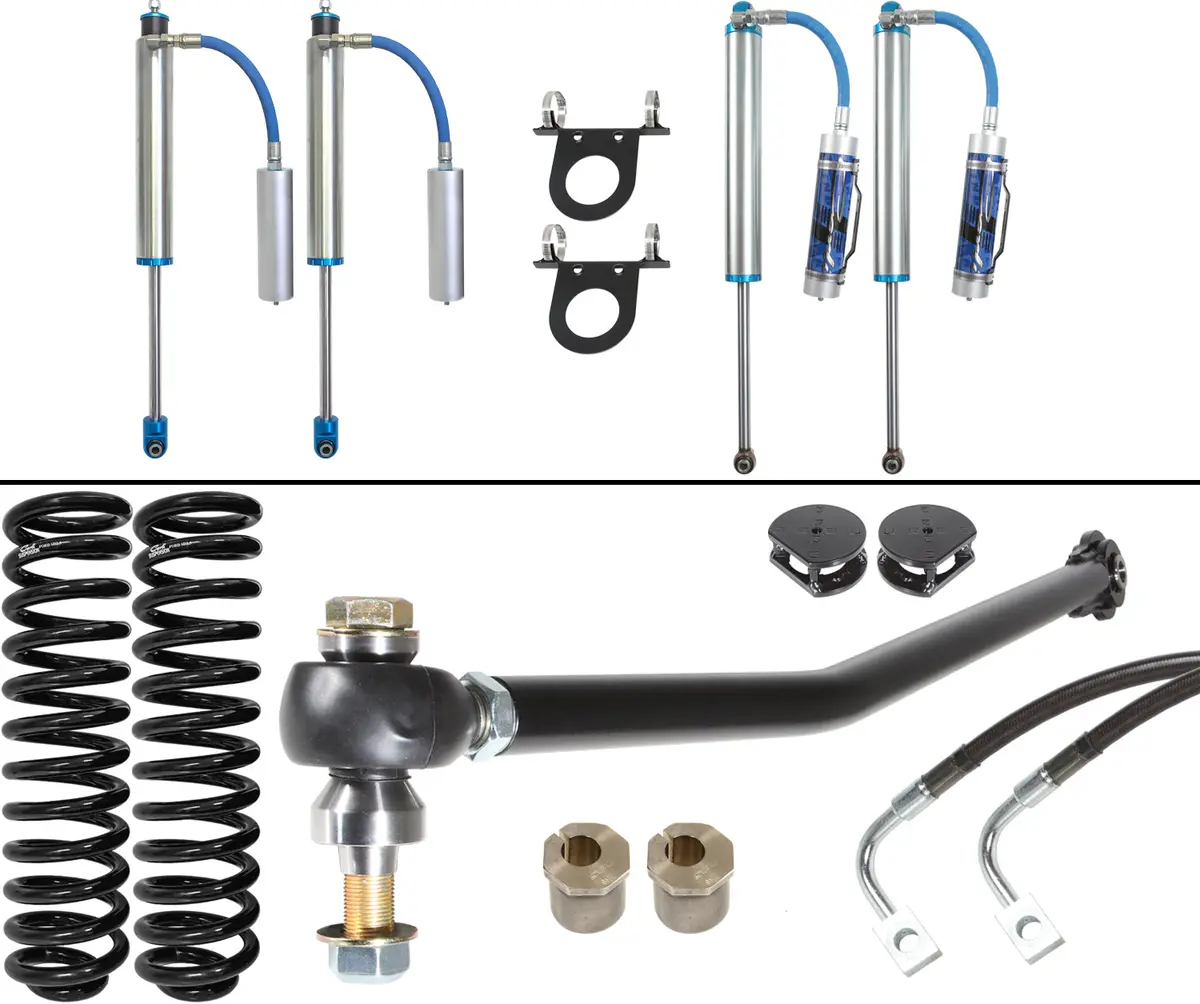 Pintop Leveling System Base 2.5/3.5 Lift 2017-22 Ford F250/350 Diesel Carli Suspension 1
