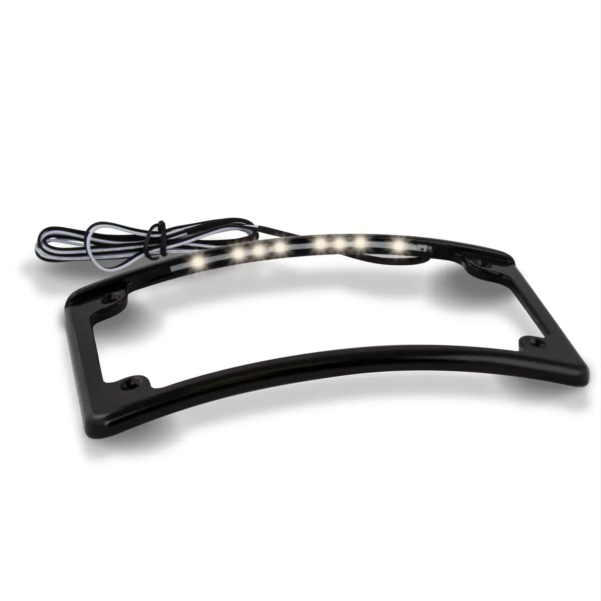 Billet Curved Radius Led License Plate 2
